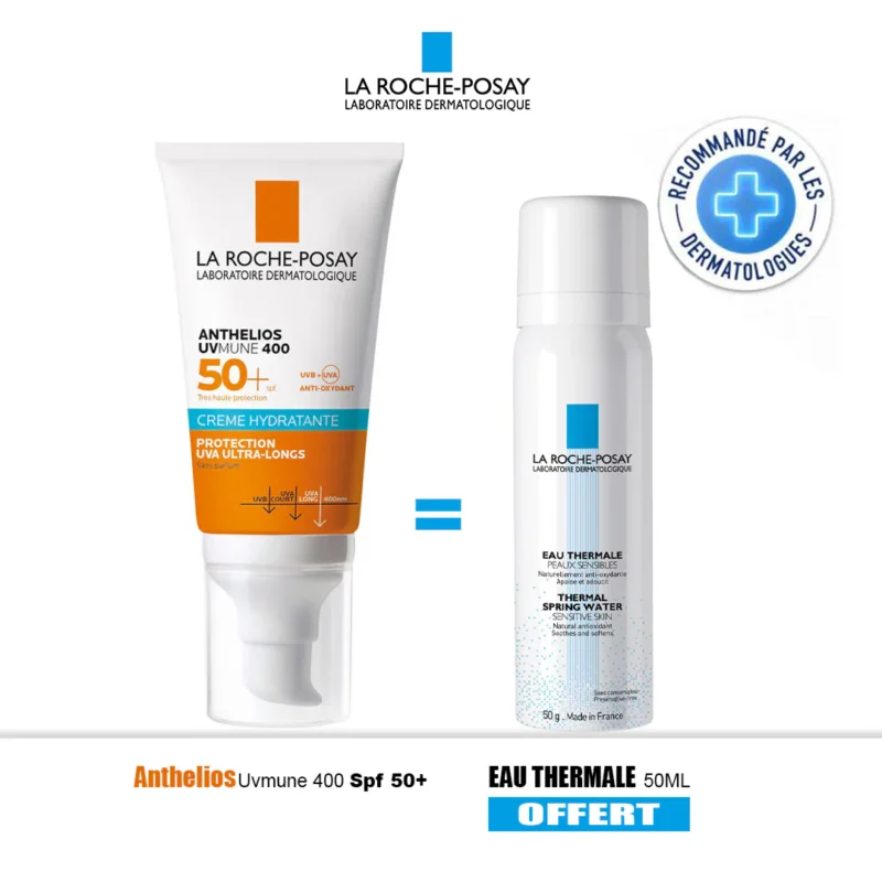 La Roche-Posay Anthelios Crème Hydratante SPF50 PACK