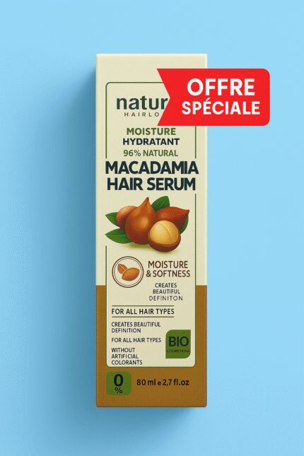 Serum de cheveux BIO en noix macadamia 80ml