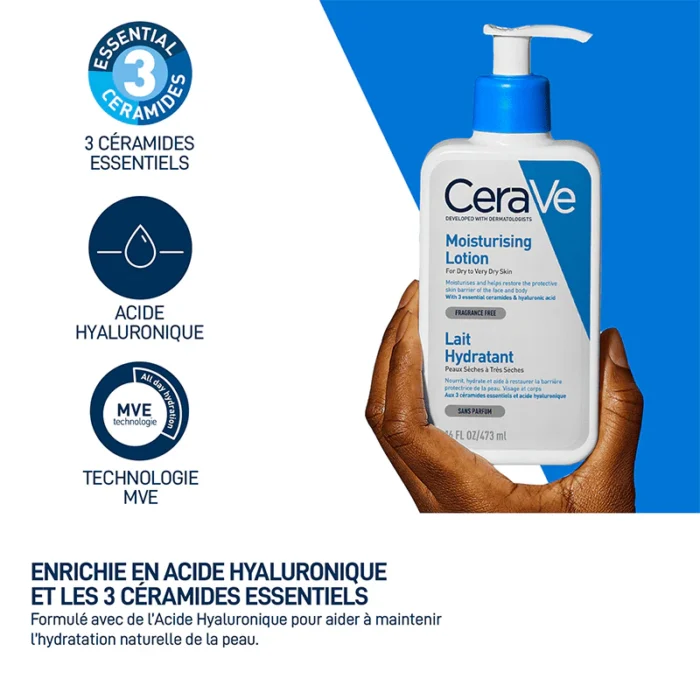 Cerave Lait hydratant 473 ML