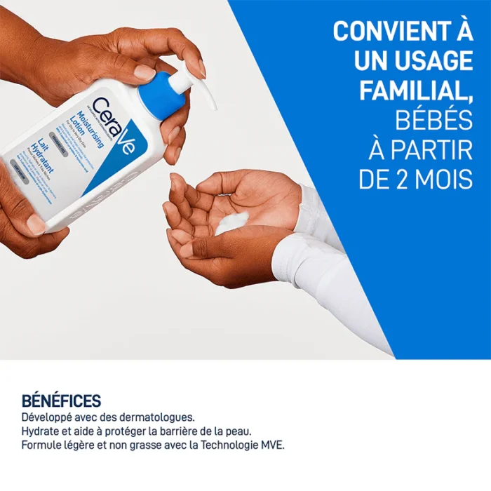 Cerave Lait hydratant 473 ML