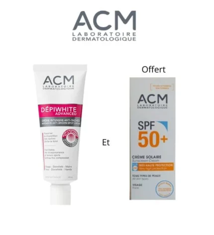 ACM DEPIWHITE ADVANCED 40 ML + ACM ECRAN 50+ 40 ML PACK
