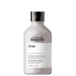 L'Oréal Professionnel Silver – Shampooing Déjaunissant Cheveux Gris et Blonds 300 ml