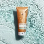 VICHY OFFRE CAPITAL SOLEIL CREME ONCTUEUSE PEAU NORMALE A SECHE SPF 50+ -50 ML + LAIT APRES SOLEIL 100ML OFFERT