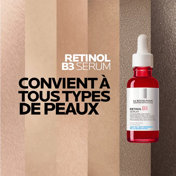 La roche-Posay retinol B3 Serum 30ml - Beautycenter.ma La roche-Posay retinol B3 Serum 30ml - Beautycenter.ma